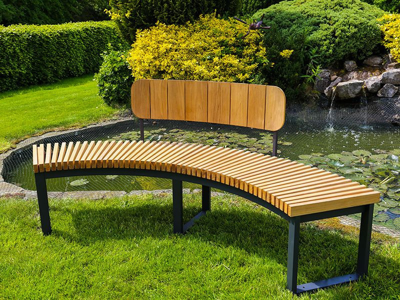 Mandalay Curved Backless Bench - Certified