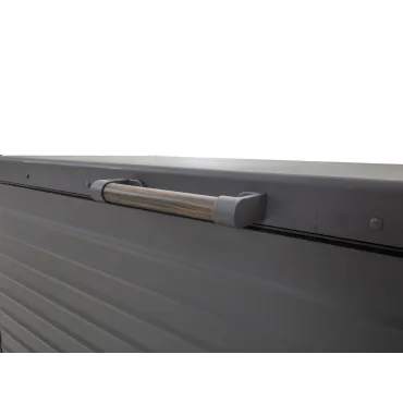 Milano Cushion Box  Anthracite 1.3m