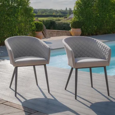 Pair of Fabric Ambition Dining Chairs