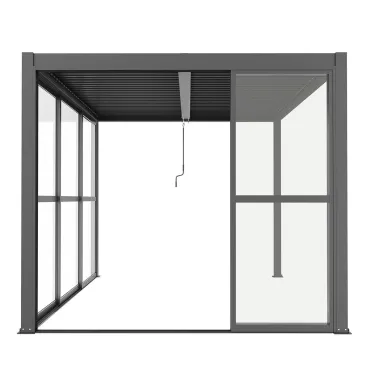 Como Pergola Sliding Transparent Doors 3m  - 6