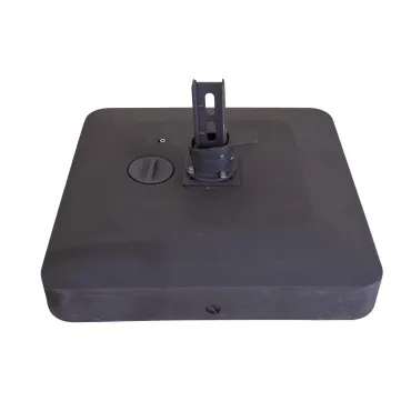 Fillable Plastic Base with Wheels