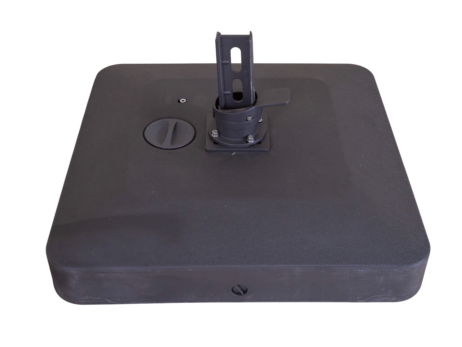 Fillable Plastic Base with Wheels