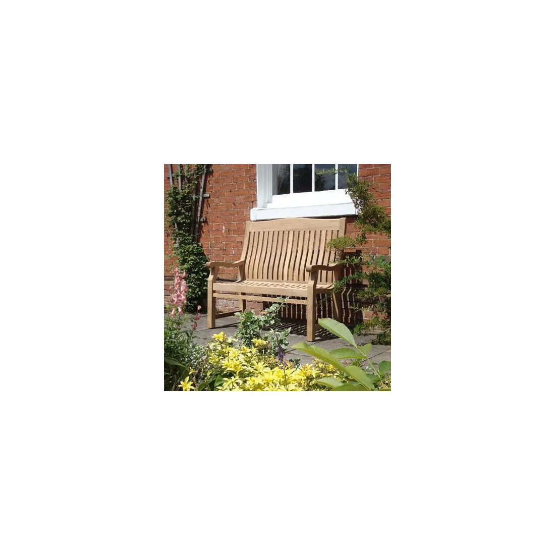 Malvern Teak Bench 150cm | FSC® Certified  - 6