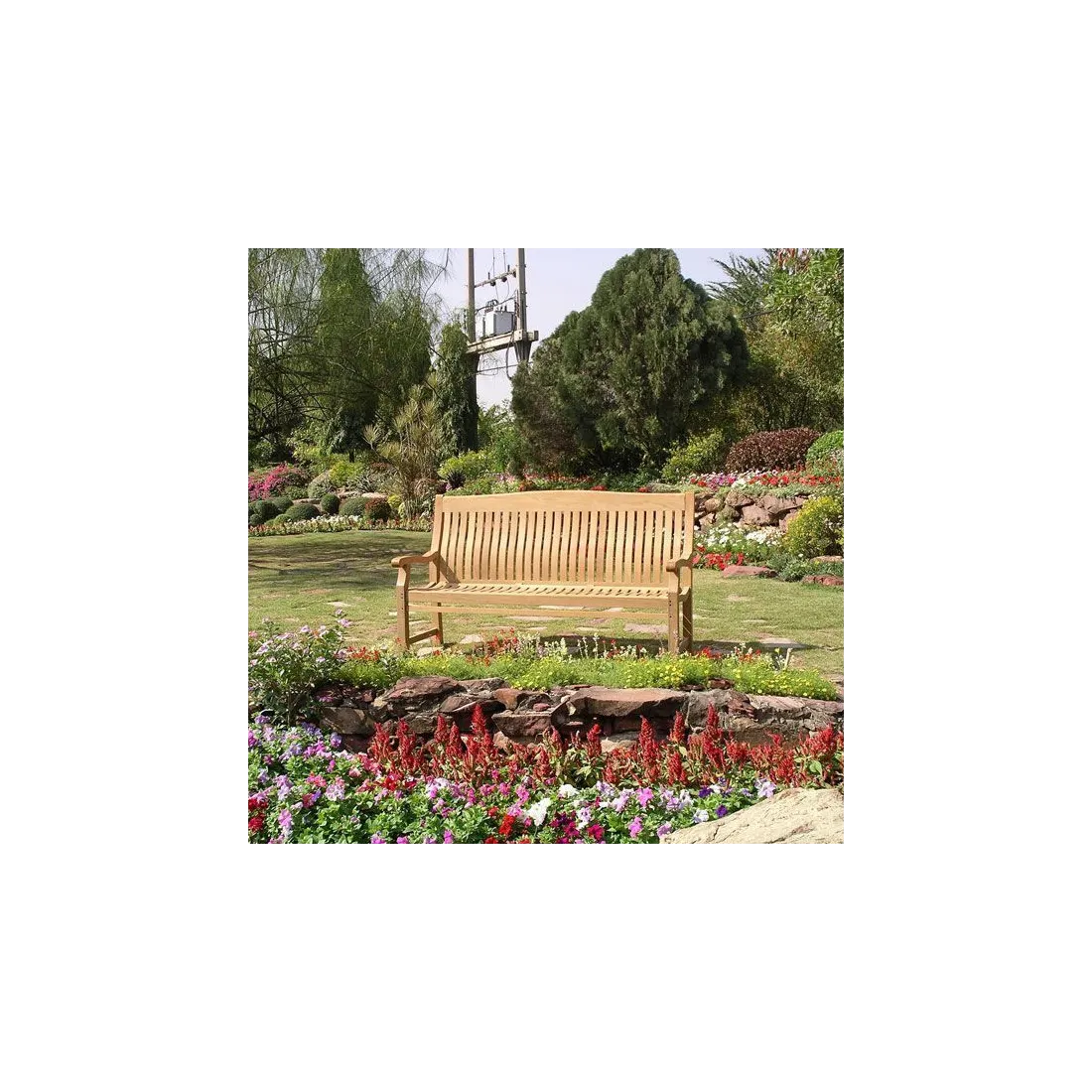 Malvern Teak Bench 180cm | FSC® Certified  - 10