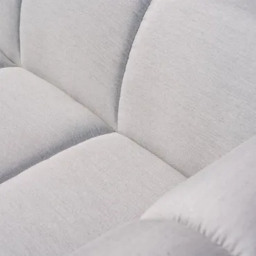 Zeus Fabric Aluminium Left Handed Piece Modular