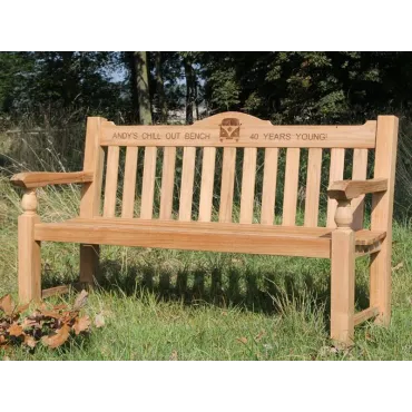 Teak Windsor Bench