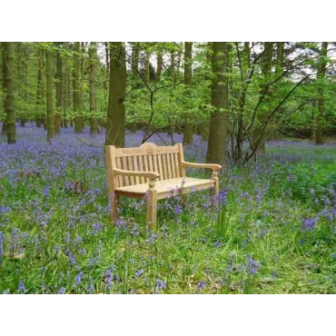 Teak Windsor Bench