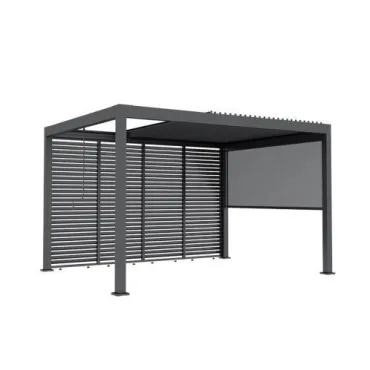 Neptune 3 x 4m LED Retractable Roof Gazebo