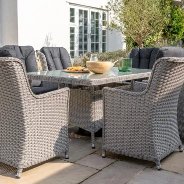 Talia 6 Seat Dining Set - Rectangular Table