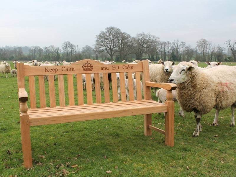 Teak Windsor Bench 150cm