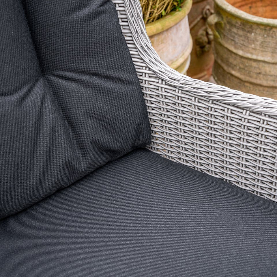 Talia 6 Seat Rattan Dining Set - Round Table