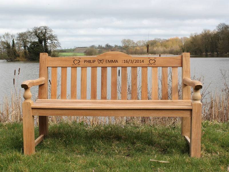 Teak Windsor Bench 150cm