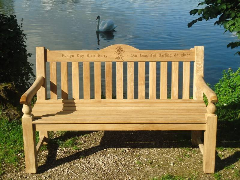 Teak Windsor Bench 150cm