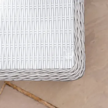 Talia Rattan 3 Seater Sofa Suite Lounging Set  - 3