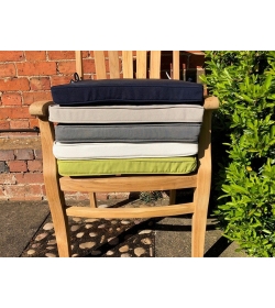 Large seat pad outdoor cushion
