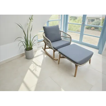 Vienna Rope Rocker Chair  - 8