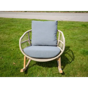 Vienna Rope Rocker Chair  - 2