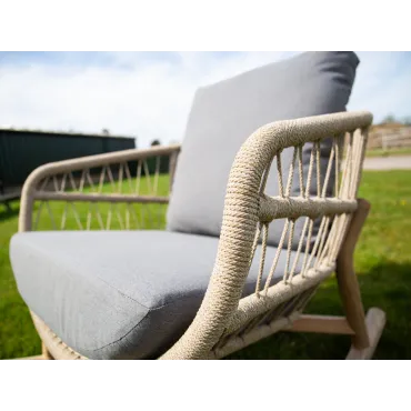 Vienna Rope Rocker Chair  - 3