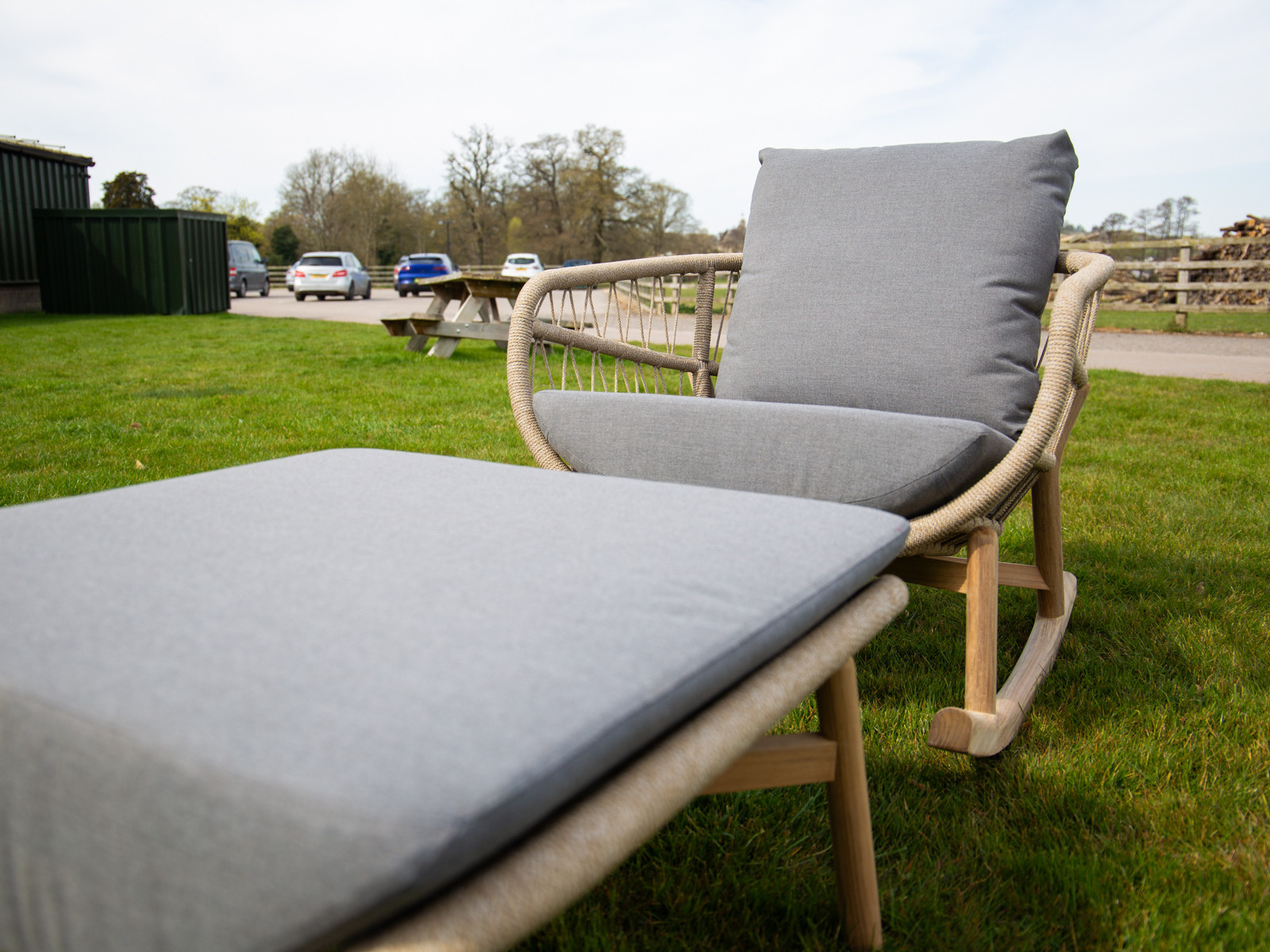Vienna Rope Rocker Chair