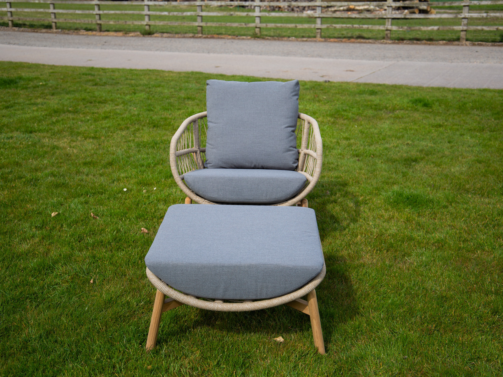 Vienna Rope Rocker Chair