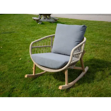 Vienna Rope Rocker Chair  - 7