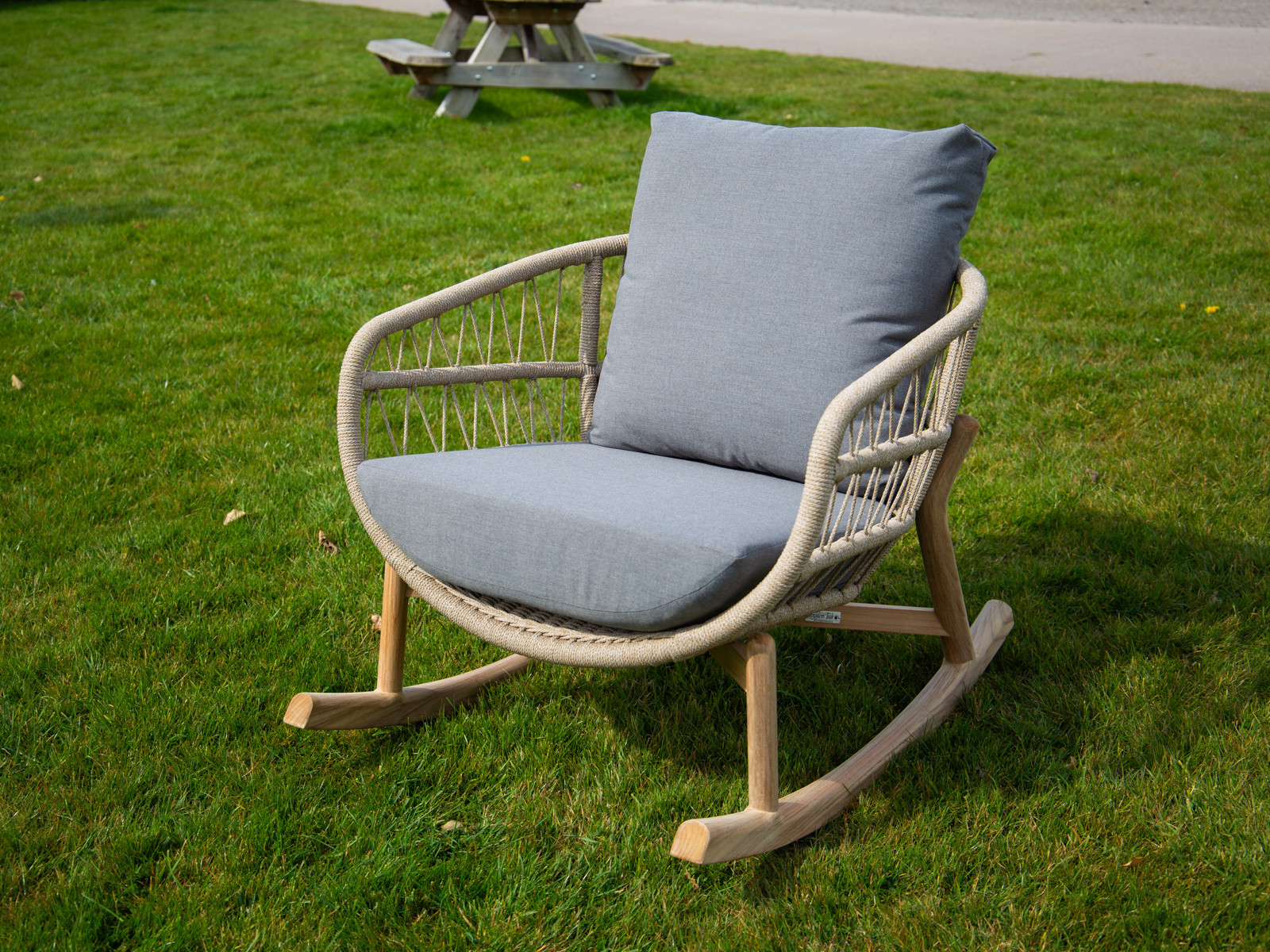 Vienna Rope Rocker Chair
