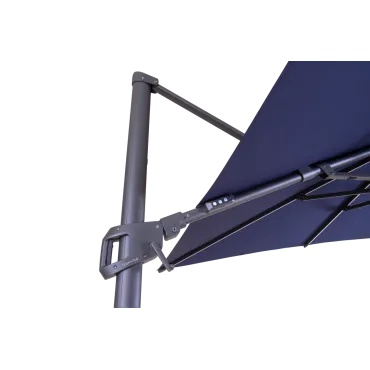 Sicily 3M Square Cantilever Parasol With LED Lights