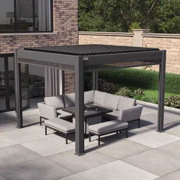 Jupiter 3m x 3m Aluminium Pergola Frame