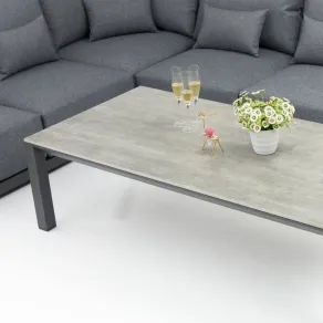 Rex Aluminium Rectangular Coffee Table