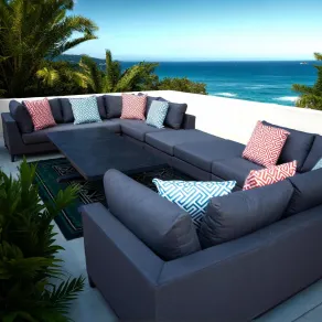 Sicilie Corner Sofa Unit | U-Shaped