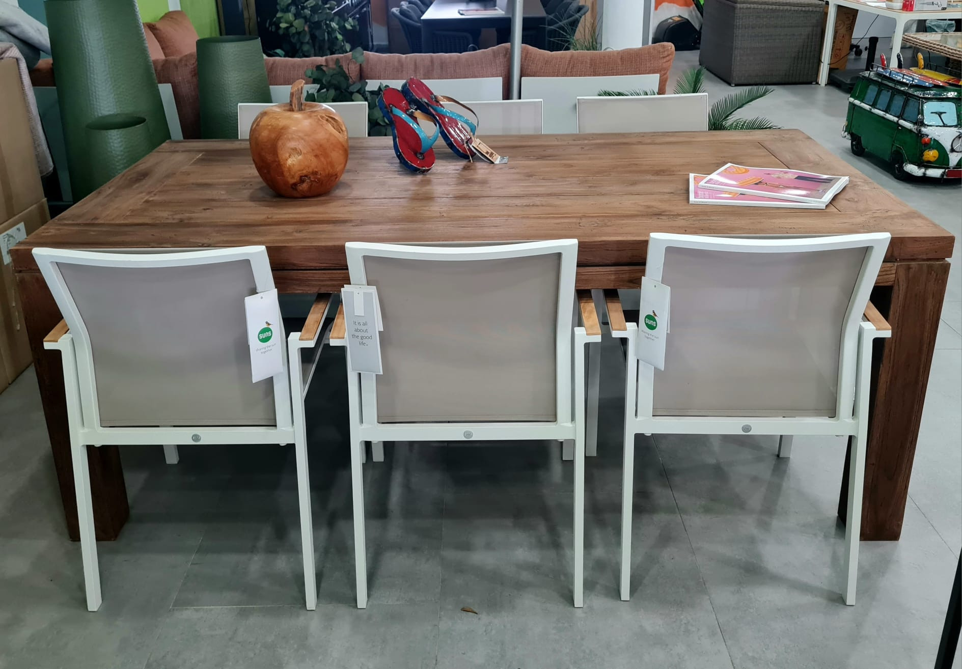 York 6 Seat Tutti Dining Set