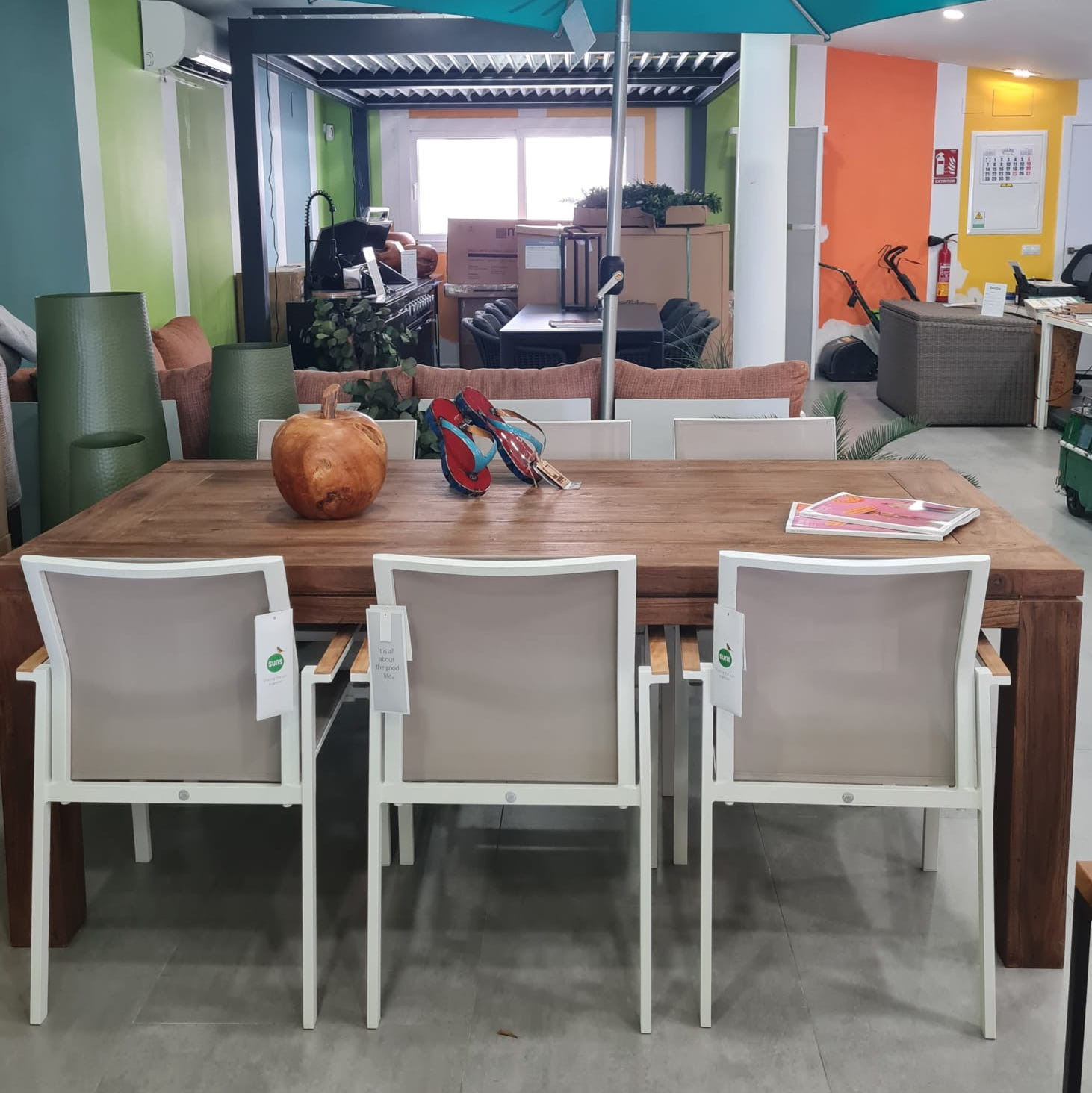 York 6 Seat Tutti Dining Set