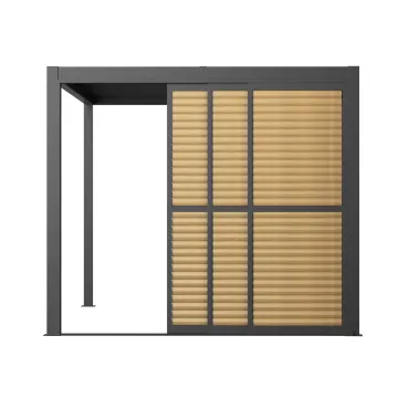 Como Pergola Sliding Louvre Panel Door 3m