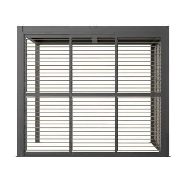 Como Pergola Sliding Louvre Panel Door 3m