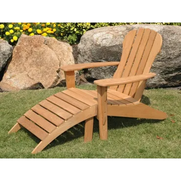 Adirondack Chair & Footstool  - 21