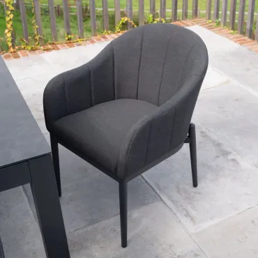 Duke 8 Seat Rectangular Aluminium Dining