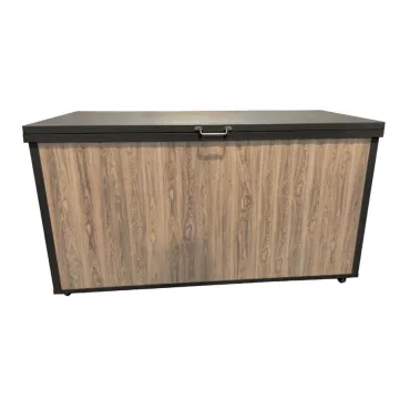 Aluminium Storage Box - Wood Effect