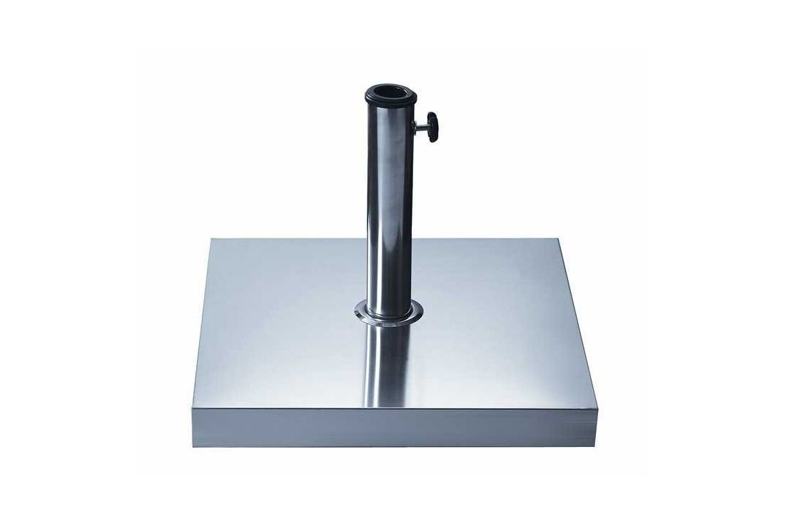 Parasol Base - 30kg Stainless Steel