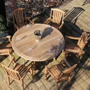 Westminster 6 Chair Dining Set | FSC® Certified  - 3