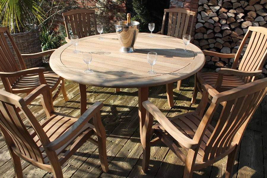 Westminster 6 Chair Dining Set - Certified Teak