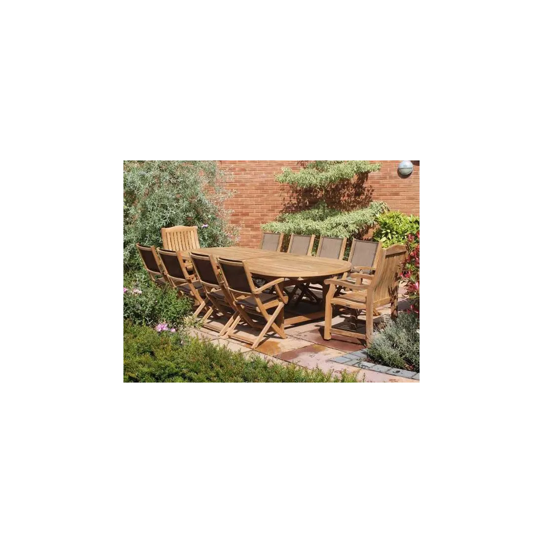 Chunky 3m Oval Table & TNT Chair Set