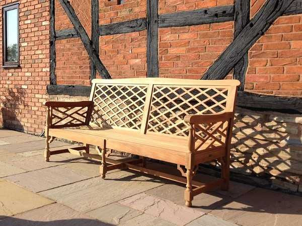 Balmoral 2m Teak Bench