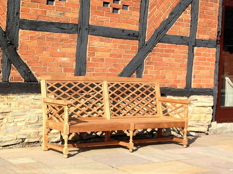 Balmoral 2m Teak Bench