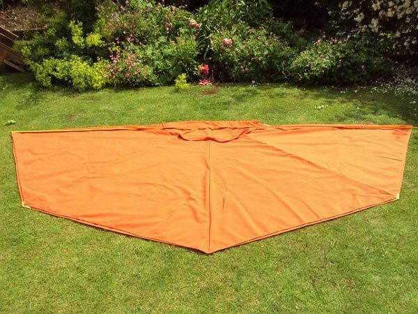 Parasol canopy - 400cm diameter 8 pockets