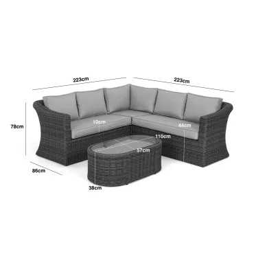 Winchester Small Corner Sofa Set