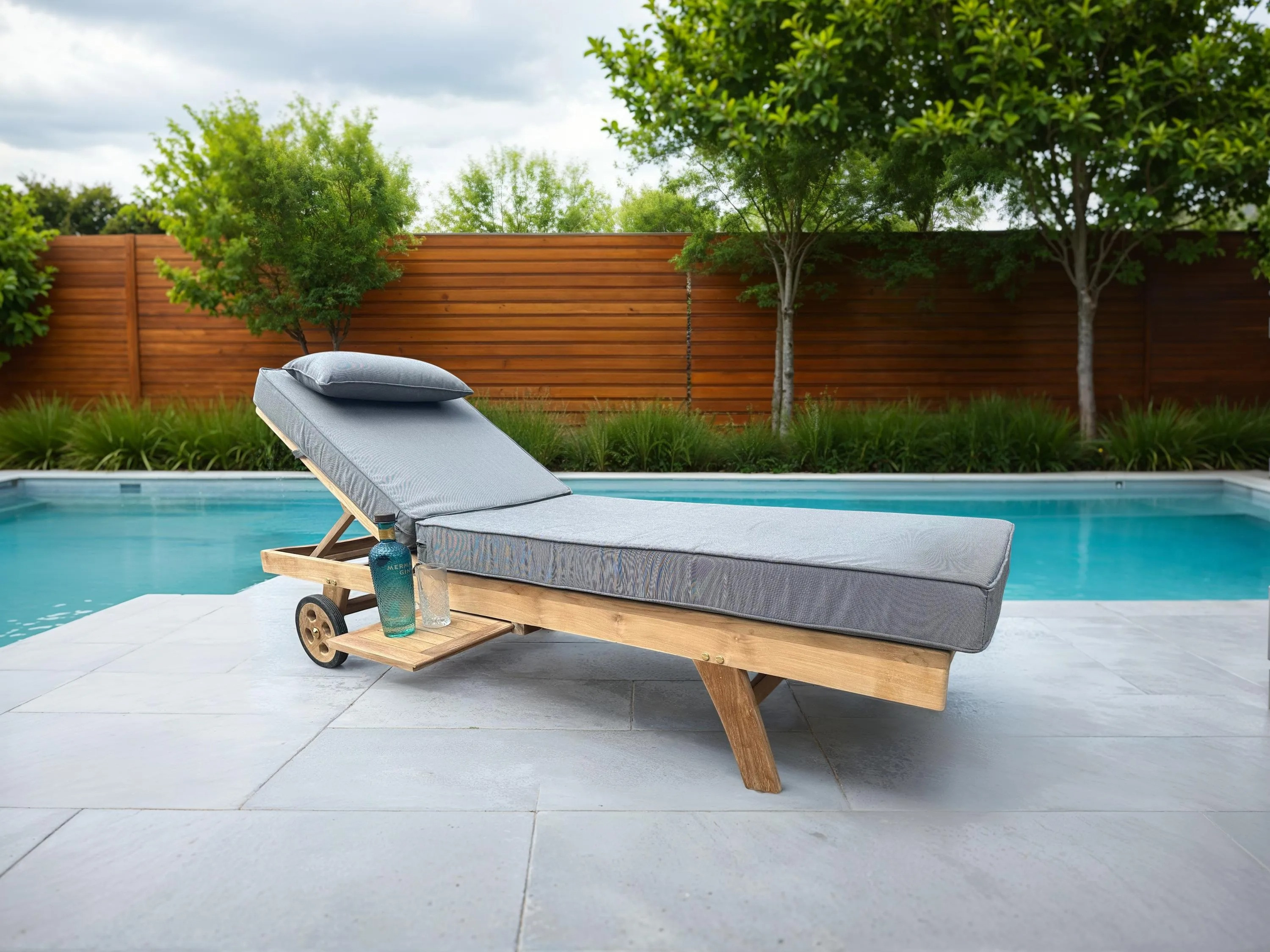 Maddison Teak Sun Lounger