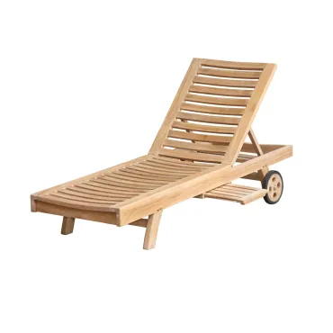 Maddison Teak Sun Lounger  - 4