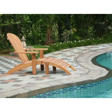 Adirondack Chair & Footstool  - 13