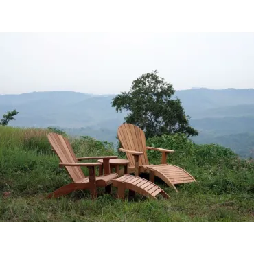 Adirondack Chair & Footstool  - 15