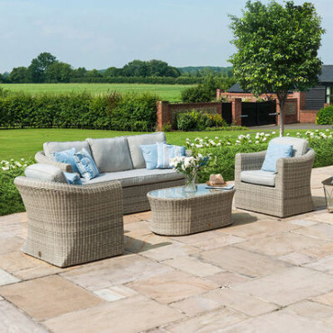 OXFORD 3 SEATER SOFA SET  - 12
